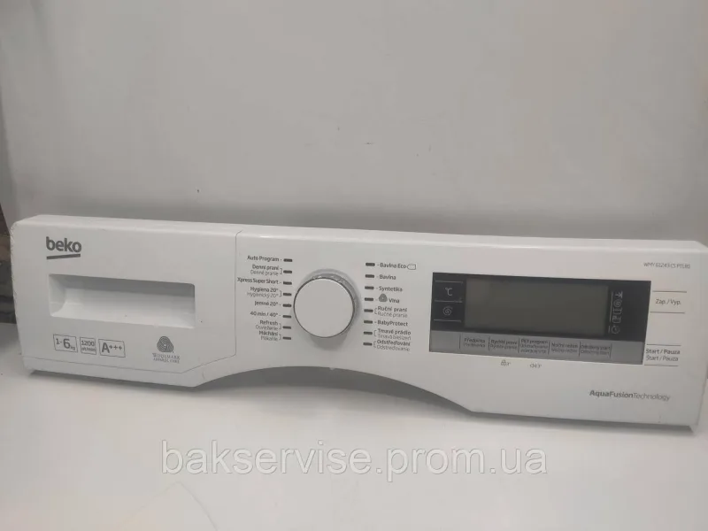 Плата упавління до пральної машини Beko WMY 61243 CS PTLB1 Б/У, изображение 1