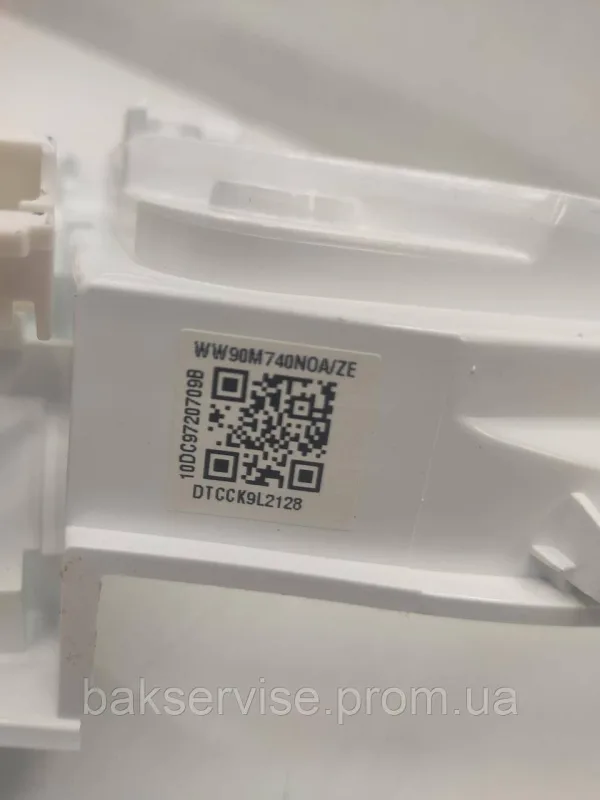 Плата упавління до пральної машини Samsung WW90M740NOA Б/У, зображення 6
