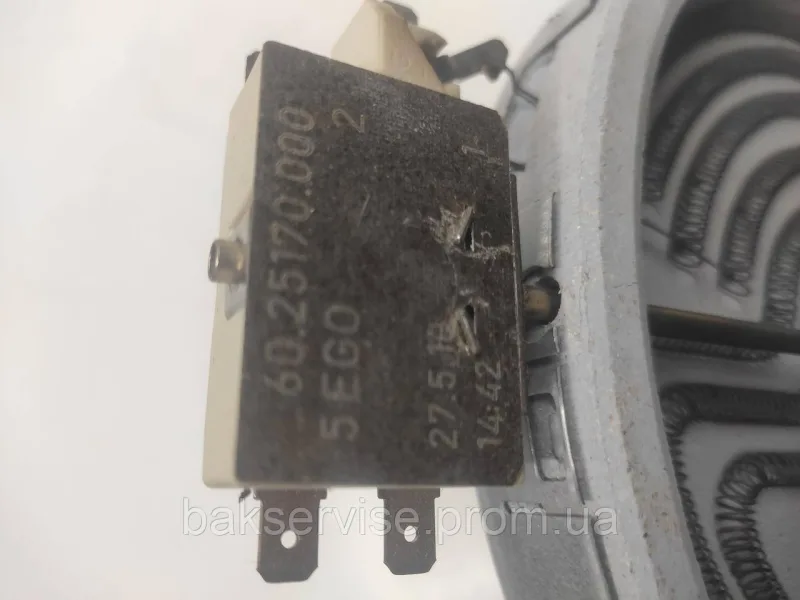 Тен електроплити Hotpoint-Ariston DZ 2KL (IX)/HA Б/У, зображення 2