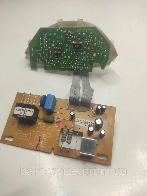 Плата управління з панеллю управління до кухонного комбайна PHILIPS HR7768 Б/У, изображение 6