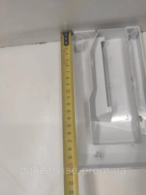 Панель (передня) порошкоприймача для пральної машини Beko 282811 Б/У, изображение 5