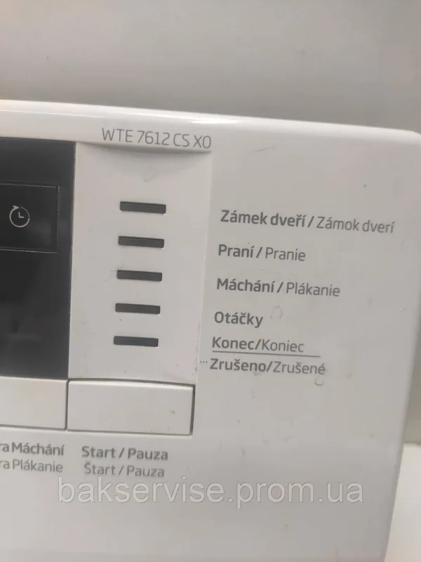 Плата упавління до пральної машини BEKO WTE 7612 CSXO Б/У, зображення 6
