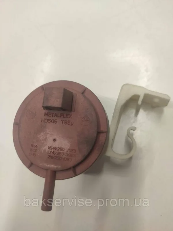 Прессостат (датчик рівня води) для пральної машини Beko 2801561400 Б/У, изображение 5