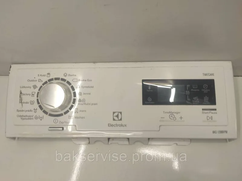 Плата упавління до пральної машини Electrolux 136007636/A Б/У, зображення 1