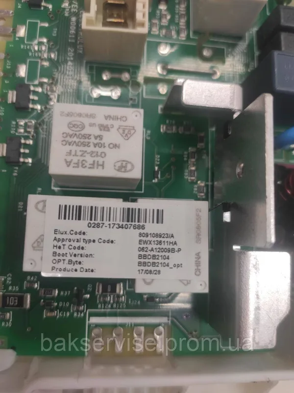 Модуль (плата управління) до пральної машини Electrolux 913104512(05) Б/У, зображення 8