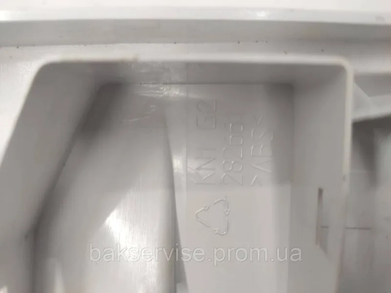 Панель (передня) порошкоприймача для пральної машини BEKO KN1 G2 282661 Б/У, изображение 3