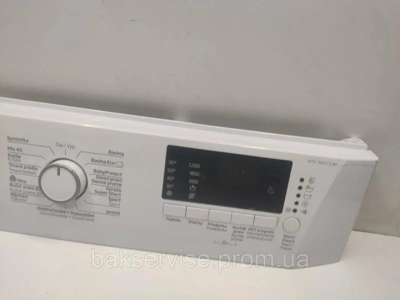 Плата упавління до пральної машини BEKO WTV 7602 CS  BO без пластика  Б/У, изображение 10