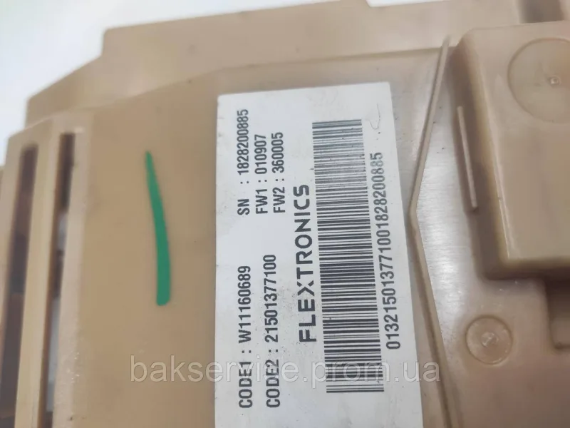 Модуль (плата управління) до пральної машини Indesit XWDE 961480 з сушкою Б/У, изображение 10