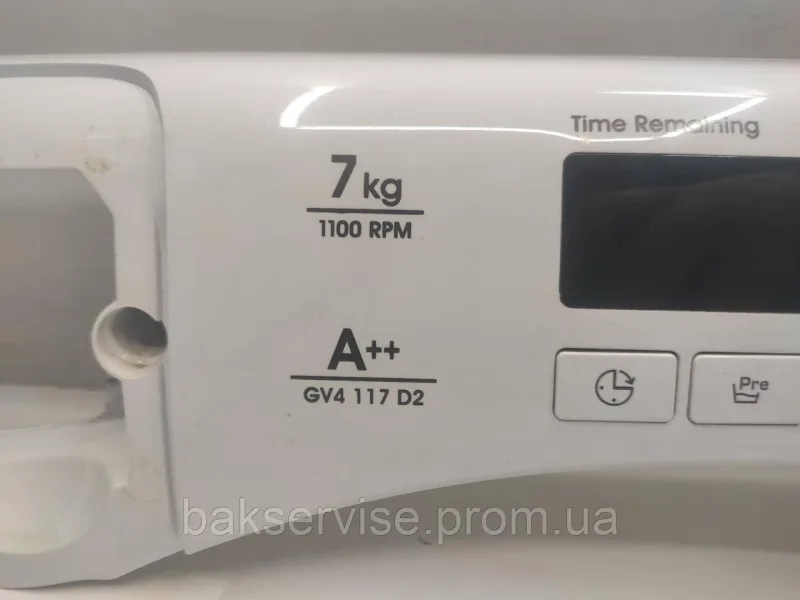 Плата упавління до пральної машини CANDY GV4 117 D2 Б/У, зображення 2