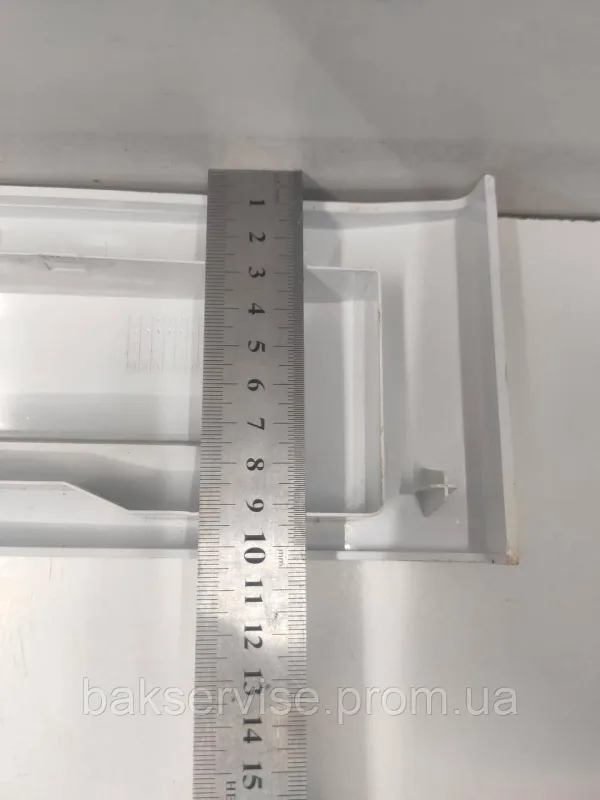 Панель (передня) порошкоприймача для пральної машини Beko KN3 G2 281329 Б/У, изображение 4