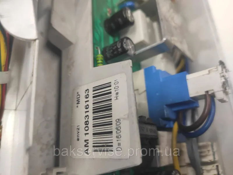 Комплект плата упавління з проводкою до пральної машини Electrolux EWTS 13620 W Б/У, изображение 5