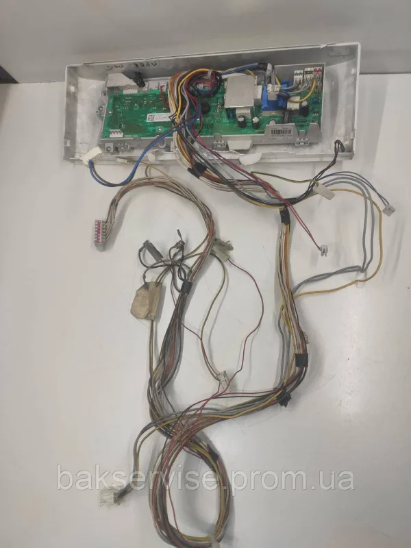 Комплект плата упавління з проводкою до пральної машини Electrolux EWTS 13620 W Б/У, изображение 8