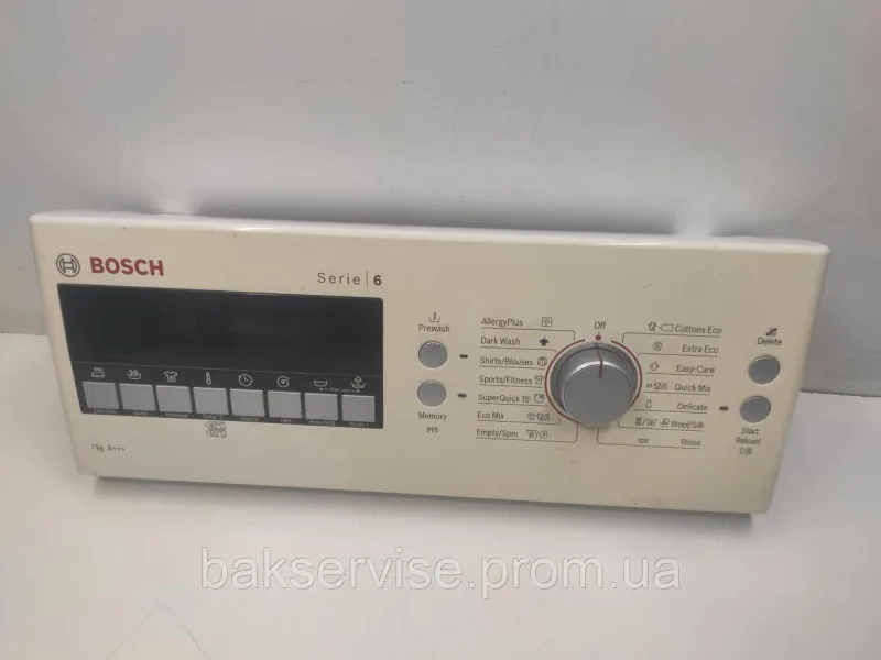 Плата упавління до пральної машини Bosch, Whirlpool W10438453/G(без плати індикації) Б/У, изображение 1