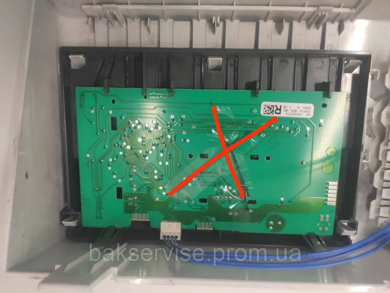 Плата упавління до пральної машини Bosch, Whirlpool W10438453/G(без плати індикації) Б/У, изображение 5