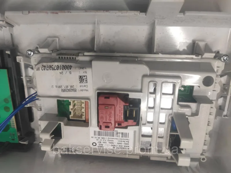 Плата упавління до пральної машини Bosch, Whirlpool W10438453/G(без плати індикації) Б/У, изображение 10