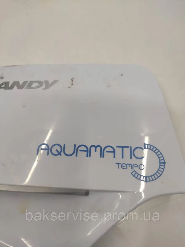 Панель (передня) порошкоприймача для пральної машини Candy AQUAMATIC 41028653 Б/У    УЦІНКА!!!, изображение 2