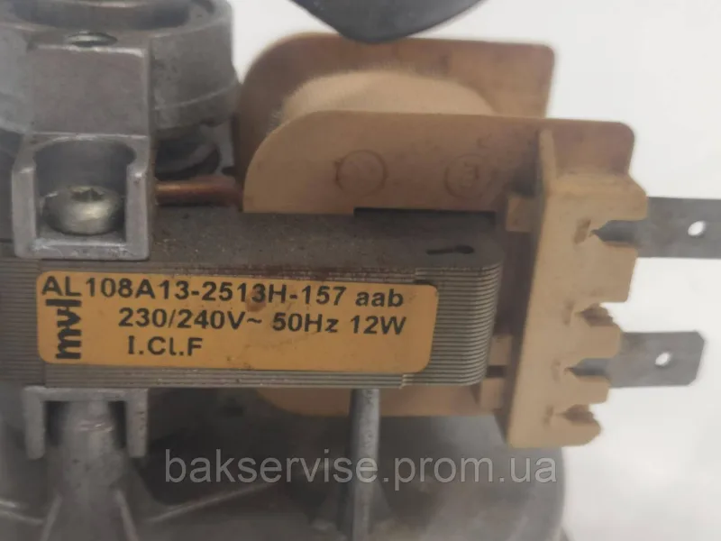 Двигун(вентилятор) обдуву духовки Bosch 5650002786 Б/У, изображение 4
