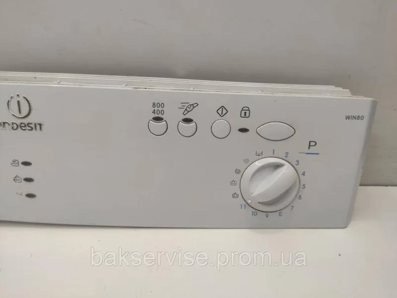 Плата упавління до пральної машини Indesit WIN80 Б/У, зображення 5
