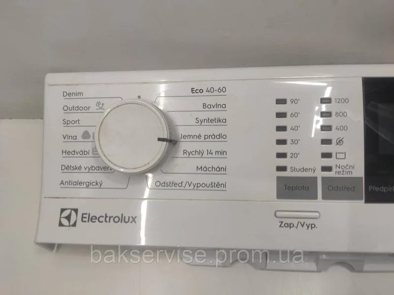 Плата упавління до пральної машини ELECTROLUX EW6TN14272 Б/У, зображення 9
