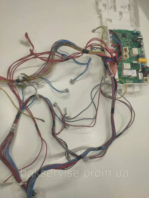 Модуль (плата управління) з проводкою до пральної машини  ELECTROLUX EW6TN14272 Б/У, зображення 7