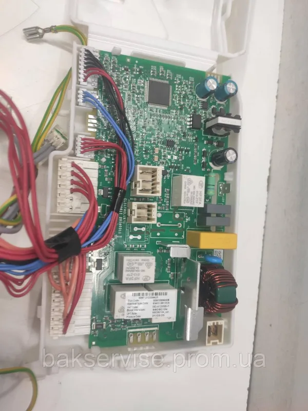 Модуль (плата управління) з проводкою до пральної машини  ELECTROLUX EW6TN14272 Б/У, зображення 9
