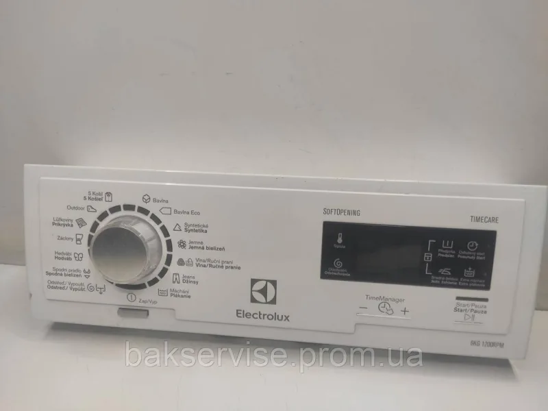 Плата упавління до пральної машини ELECTROLUX EWT1266EXW Б/У, зображення 1