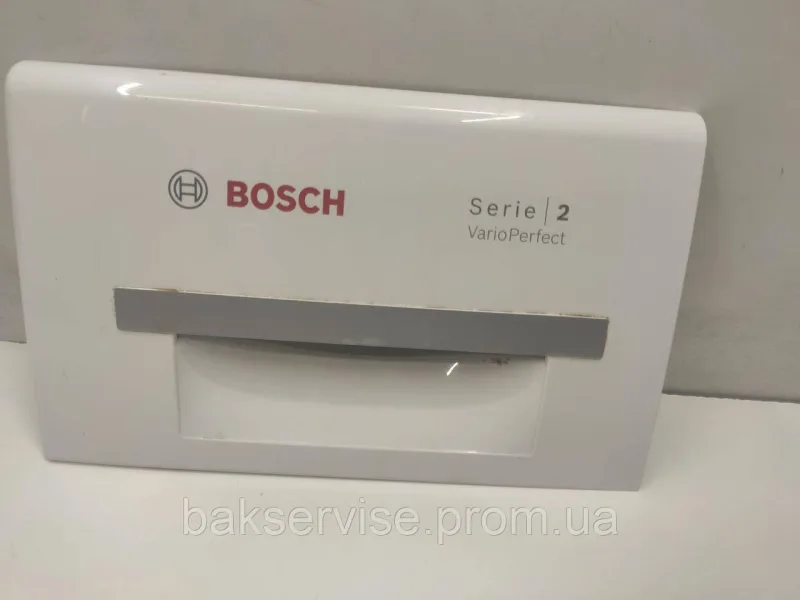 Панель (передня) порошкоприймача для пральної машини BOSCH 9000566492 Б/У, изображение 1