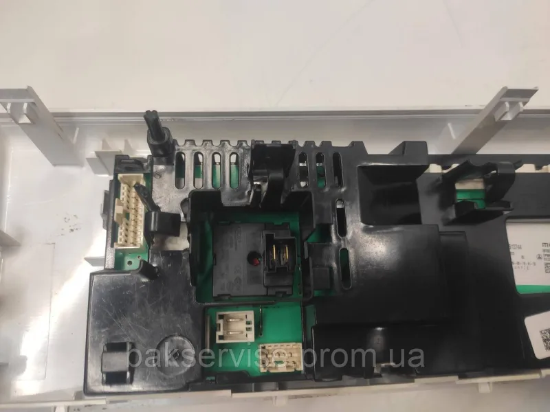 Плата упавління до пральної машини BOSCH WAB24262BY (без передньої панелі порошкоприймача) Б/У, зображення 3