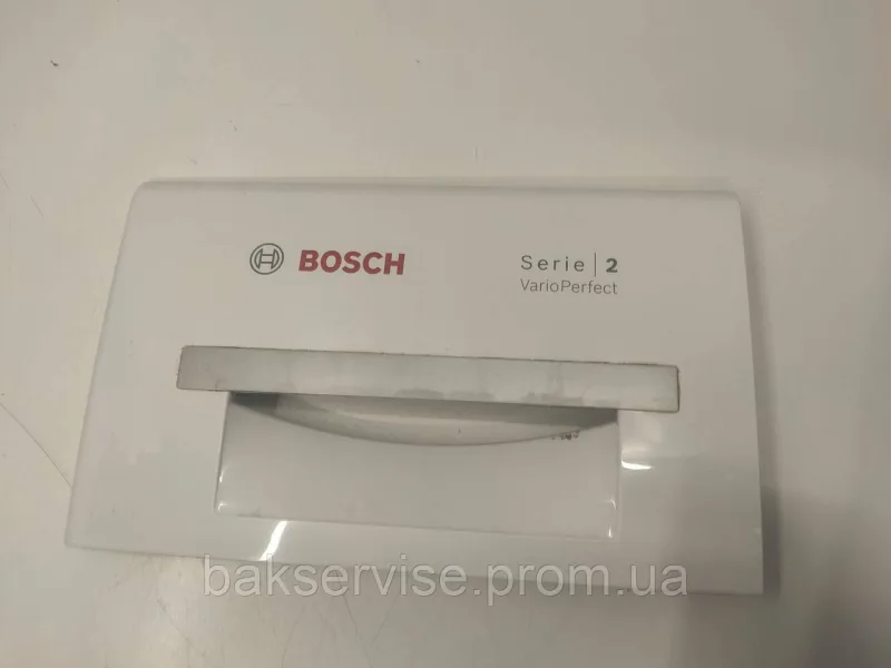 Панель (передня) порошкоприймача для пральної машини BOSCH 9000566492 Б/У, изображение 3