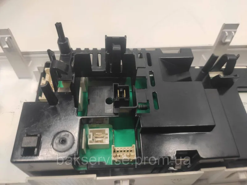 Плата упавління до пральної машини BOSCH WAB24262BY (без передньої панелі порошкоприймача) Б/У, зображення 5