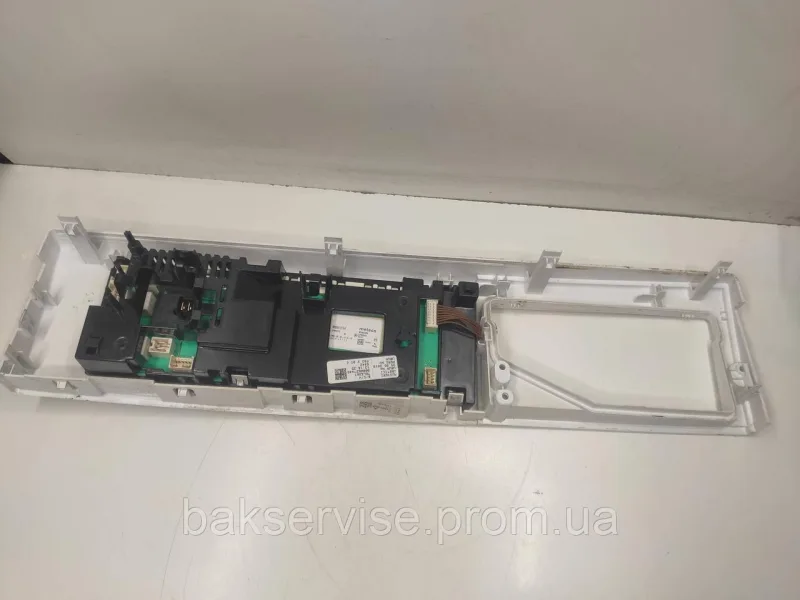 Плата упавління до пральної машини BOSCH WAB24262BY (без передньої панелі порошкоприймача) Б/У, зображення 8
