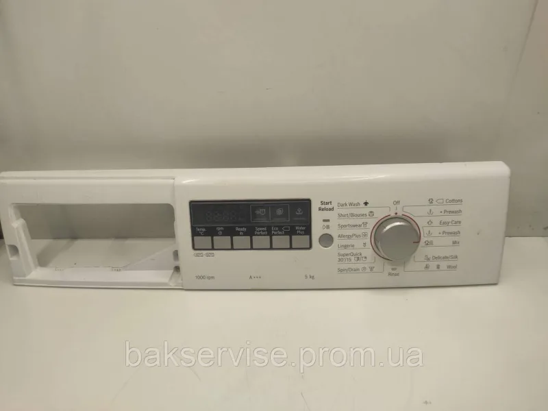 Плата упавління до пральної машини BOSCH 9000948387 Б/У, зображення 1