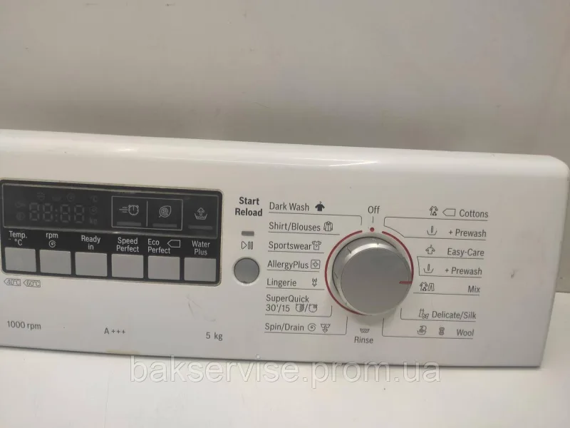 Плата упавління до пральної машини BOSCH 9000948387 Б/У, зображення 4