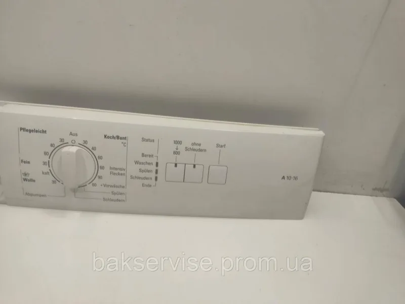 Плата упавління до пральної машини Siemens A10.16  Б/У, зображення 2