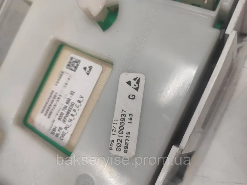 Плата упавління до пральної машини BOSCH 9000948387 Б/У, зображення 7