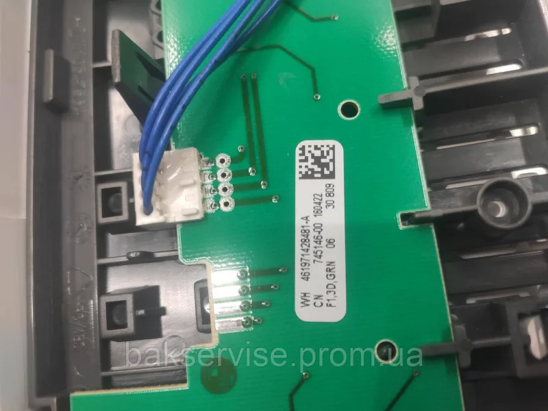 Плата упавління до пральної машини Whirlpool AWO/C 51211 Б/У, зображення 10