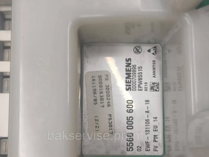 Плата упавління до пральної машини Siemens E12-46 Б/У, зображення 3
