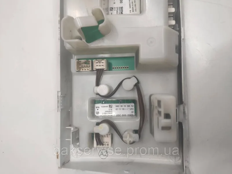 Плата упавління до пральної машини Siemens E12-46 Б/У, зображення 6