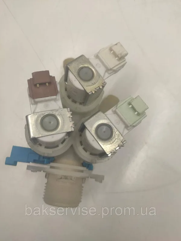 Клапан подачі води до пральної машини Electrolux 8087104165 Б/У, зображення 2