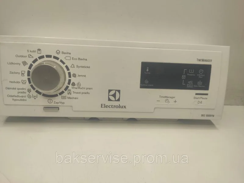 Плата упавління до пральної машини Electrolux EWT1066EDW Б/У, зображення 2