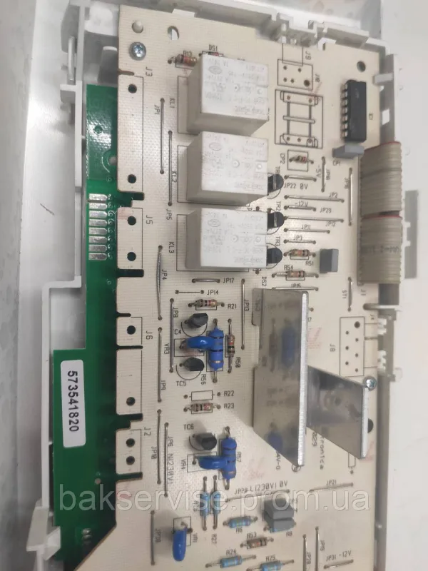 Плата упавління до пральної машини SIEMENS T12.54 WP12T540/04 Б/У, зображення 4