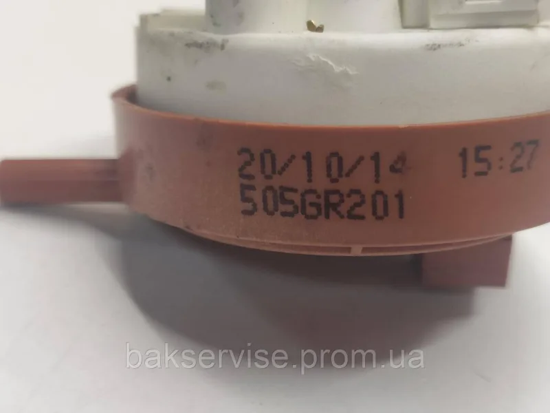 Прессостат (датчик рівня води) для пральної машини Bosch 495775 Б/У, изображение 4