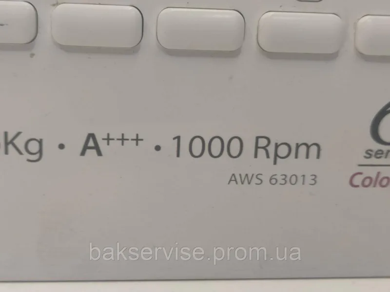 Плата упавління до пральної машини Whirlpool AWS 63013 Б/У, зображення 2