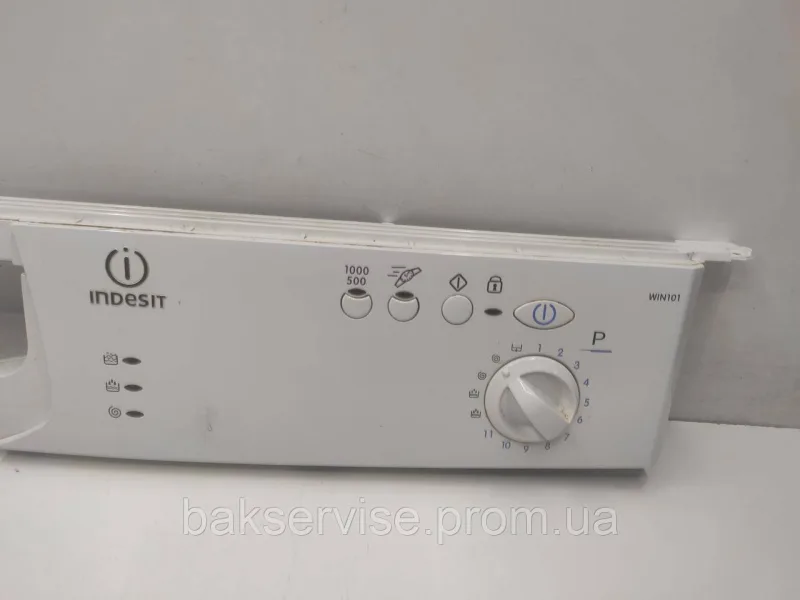 Плата упавління до пральної машини Indesit WIN101 Б/У, зображення 4