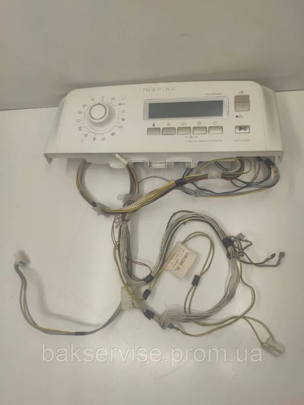 Комплект плата упавління з проводкою до пральної машини Electrolux EWTS 13620W Б/У, изображение 1