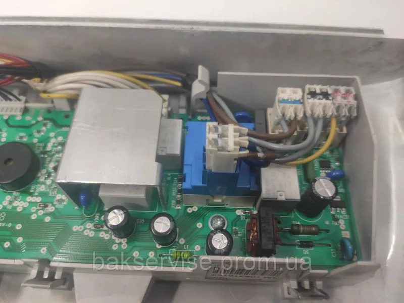 Комплект плата упавління з проводкою до пральної машини Electrolux EWTS 13620W Б/У, изображение 7