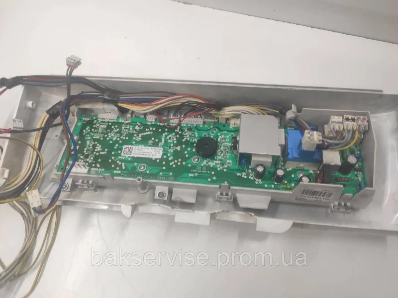 Комплект плата упавління з проводкою до пральної машини Electrolux EWTS 13620W Б/У, изображение 10