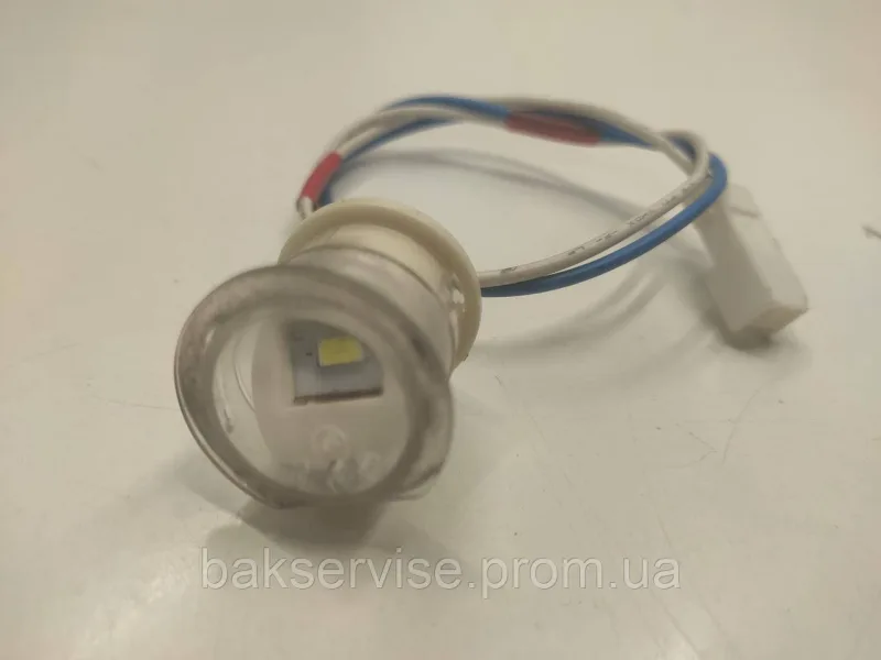 Лампочка підсвітки барабана до пральної машини Samsung WW90M740NOA Б/У, зображення 1