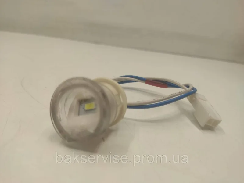 Лампочка підсвітки барабана до пральної машини Samsung WW90M740NOA Б/У, зображення 2