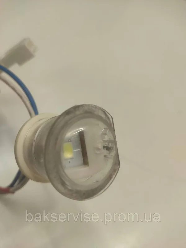 Лампочка підсвітки барабана до пральної машини Samsung WW90M740NOA Б/У, зображення 7